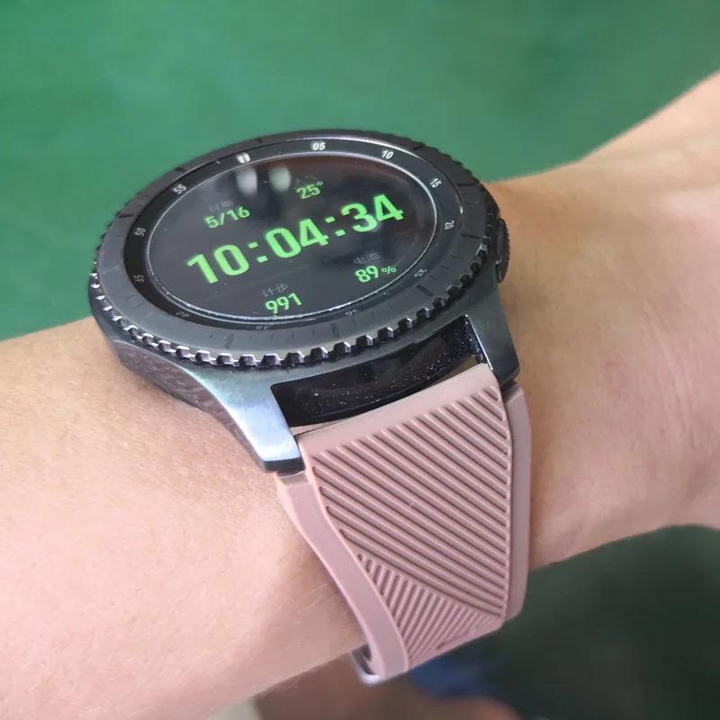 Samsung galaxy smart watch accessories 46 mm r800 watch band strap