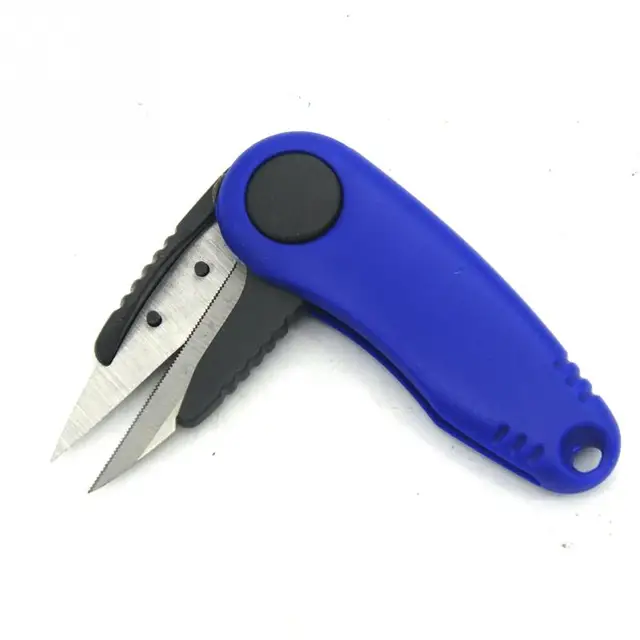 Shrimp-Shaped Stainless Steel Scissors