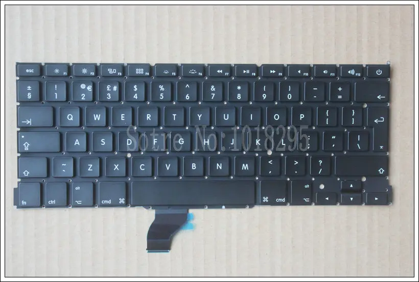 

New For Apple Macbook Pro Retina 13" A1502 Keyboard Replacement ME864 ME865 ME866 UK Laptop Keyboard