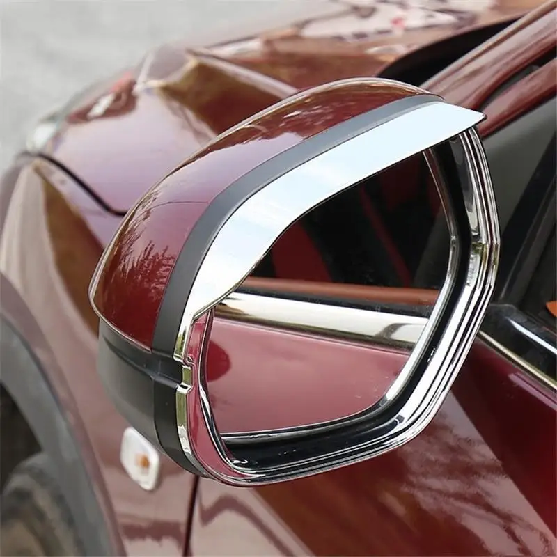 

Car Rear Fog Lamp Window Body Exterior Promote Modified Auto Decorative Trim Sticker Strip Bright Sequins 18 19 FOR Honda Vezel