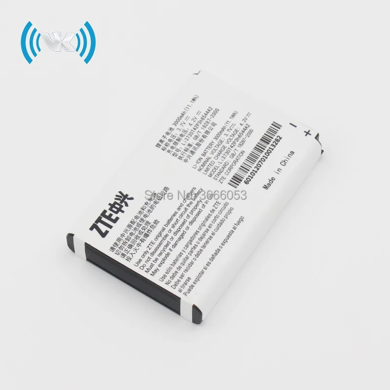 Сменный аккумулятор VK 3000 мАч/11 1 Вт/ч 3 8 в для ZTE mf285 MF96 MF96U Z289L T-mobile Sonic 2 0 mifi |