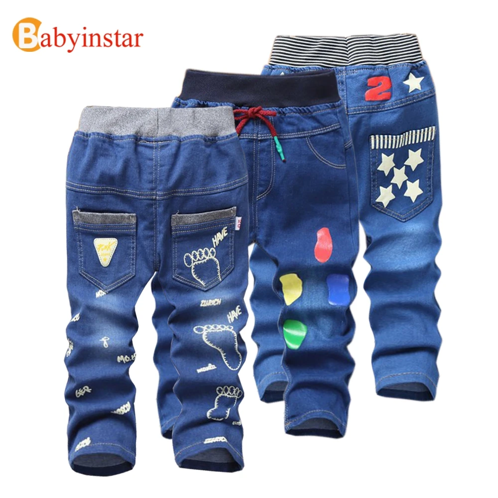 Jeans For Kids 2017 Kids Fashion Denim Pants Baby Boy Trousers For