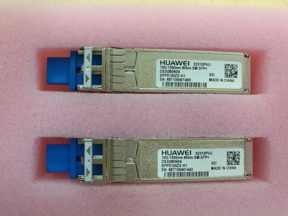 SFP + 10G-1550NM-80KM-SM 02310PVT одномодовый двойной волоконный модуль