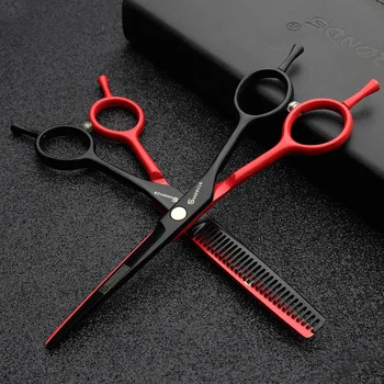 

5.5 inch professional hairdresser hairdressing scissors hair scissors cutting scissors thinning scissors