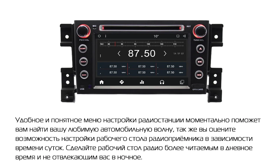 Flash Deal MARUBOX New System Double Din Android 8.1 For Suzuki Grand Vitara Car Multimedia Player DVD GPS Navigation Radio 7" Head Unit 7