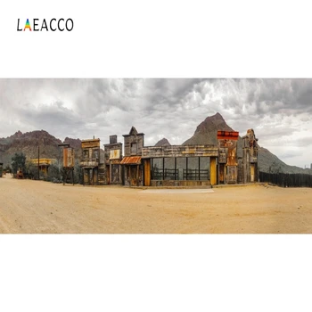 

Laeacco Old House Mountains Nature Scenic Portrait Photography Backgrounds Customized Photographic Backdrops For Photo Studio