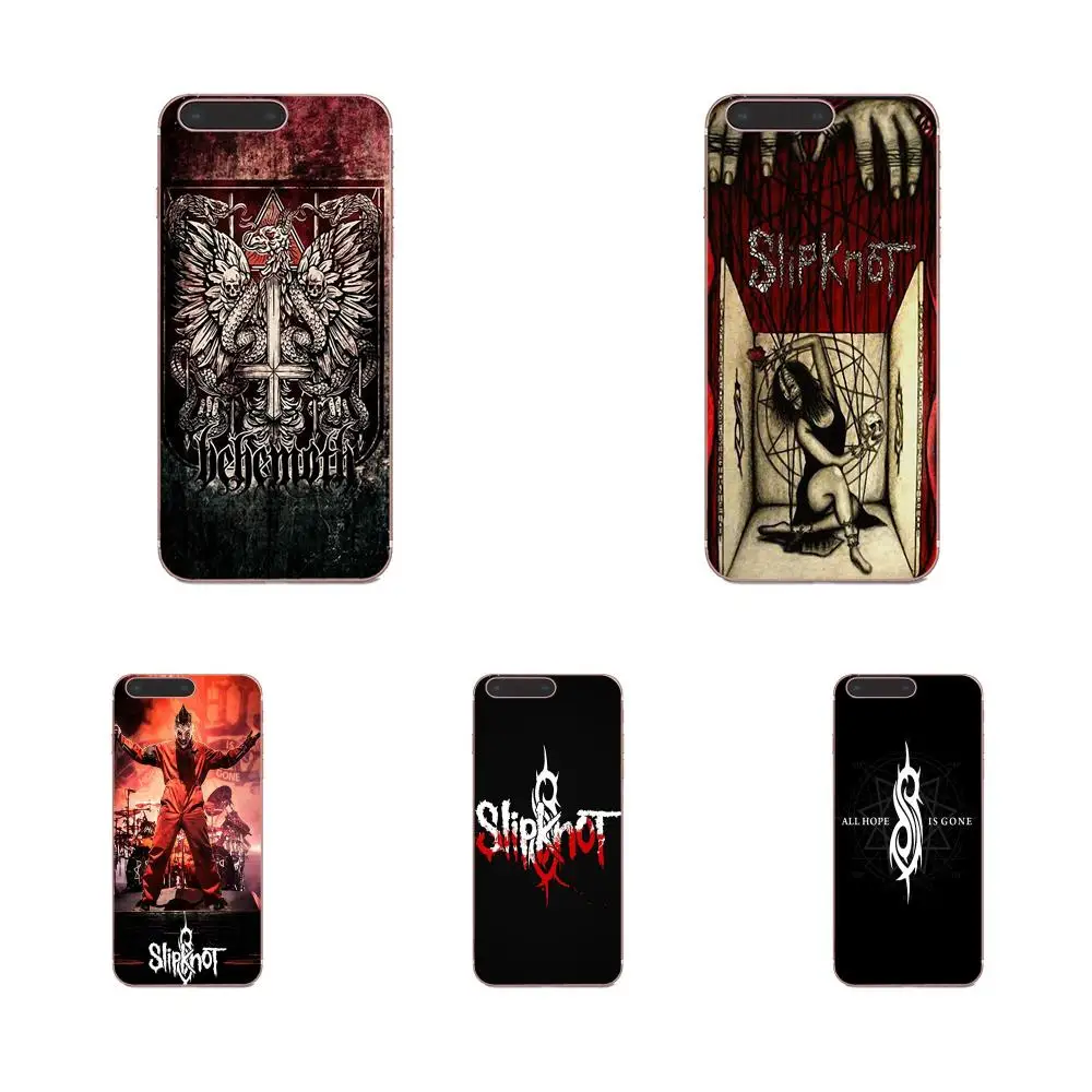 Фото мягкий чехол для телефона Heavy Metal Band Slipknot Galaxy A3 A5 A7 On5 On7 2015 2016 2017 Grand Alpha G850 Core2