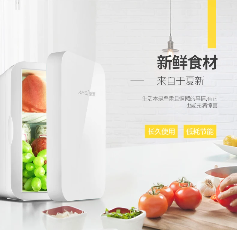 6L Мини-Автомобильный холодильник теплее морозильник 2 в 1 Multi-function 12 В Путешествия Холодильник термос электрический USB Холодильник