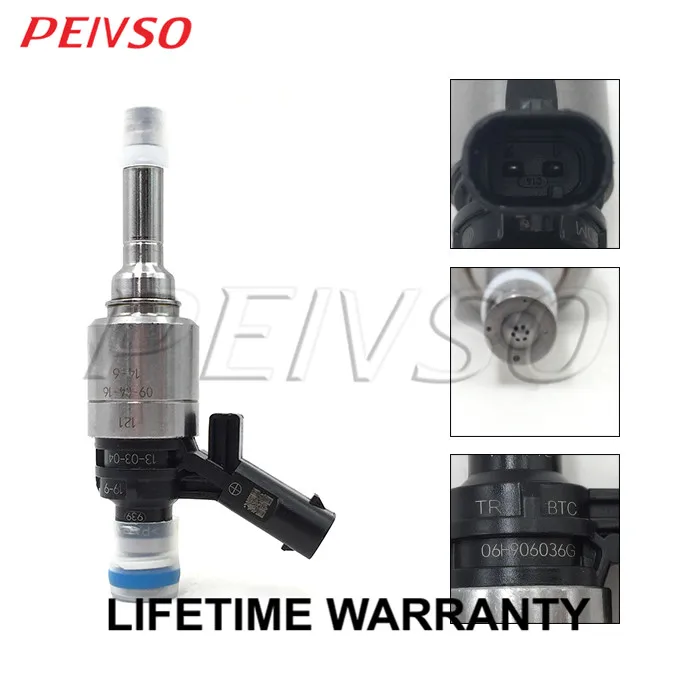 

PEIVSO 06H906036G 06H906036E 06H906036P fuel injector for AUDI A3 A4 A5 A6 Q3 Q5 TT 2.0T L4