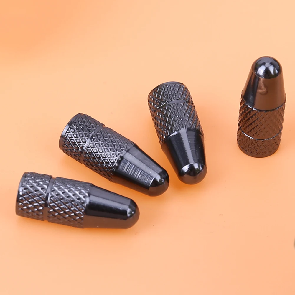 Discount 5Pcs/set Bicycle Presta Aluminium Alloy Pressure Valve Caps Dust Covers for Road Mountain Fixed Gear Bike Valve Stem Caps 7
