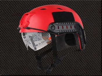 

FAST helmet motorcycle helmet goggles BJ suspension system shall tactical military fans riding helmet