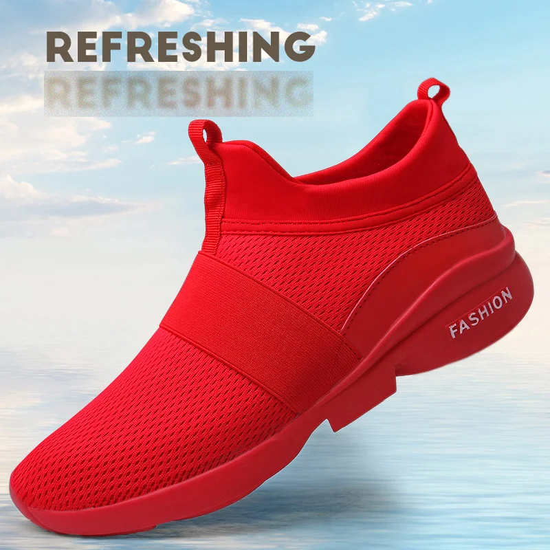 

2017 New Trend Running Shoes Mens Sneakers Breathable Mesh Shoes Eva Athletic Sapatos Women Sport Shoes Runing Shoe Men a001