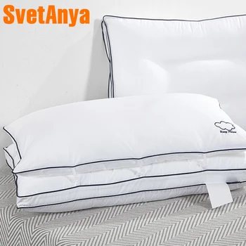 

Svetanya super High 3D Sleep Pillow Rectangle 1piece White color 48x74cm standard Size