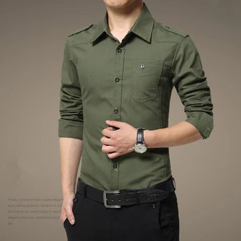 

high quality men shirt long sleeve slim cotton shirt men design fashion casual mens shirts Asia size S-XXXXL Camisa