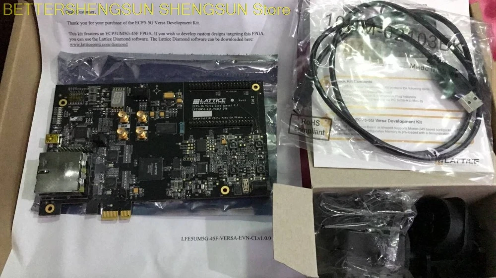 

Lattice FPGA Development Board ECP5-5G PCIe LFE5UM5G-45F-VERSA-PROMO