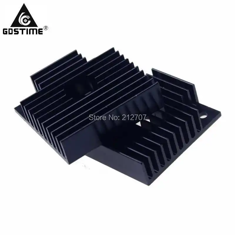 40x40x11mm 3d heatsink black(8)