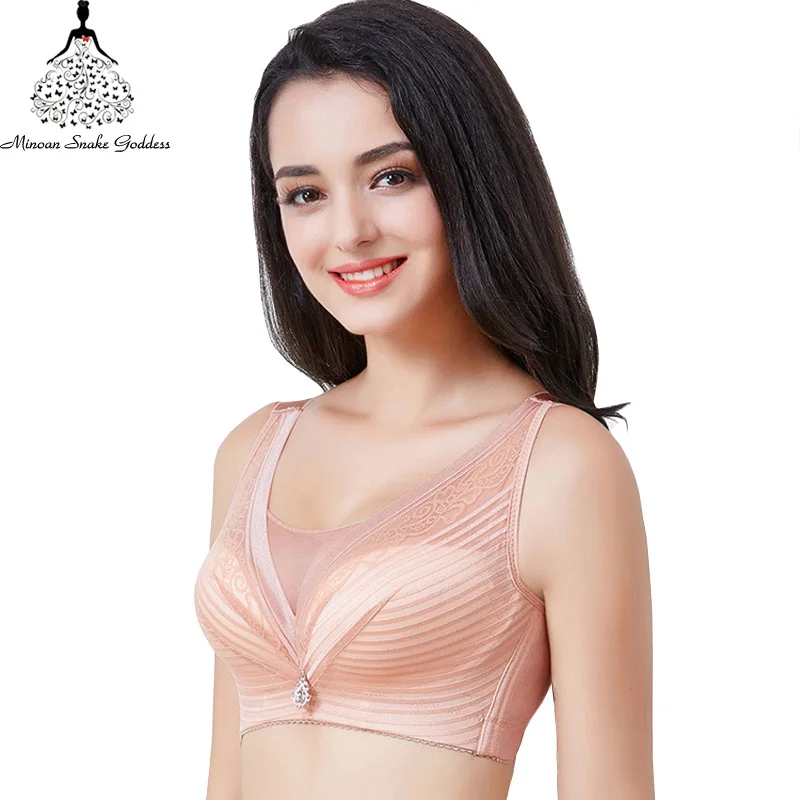 

Lace Plus Size Brassiere Bras For Women Underwear Lingerie Full Cup Push Up Bralette C/D/E Cup BH Soutien Gorge Intimate Bra