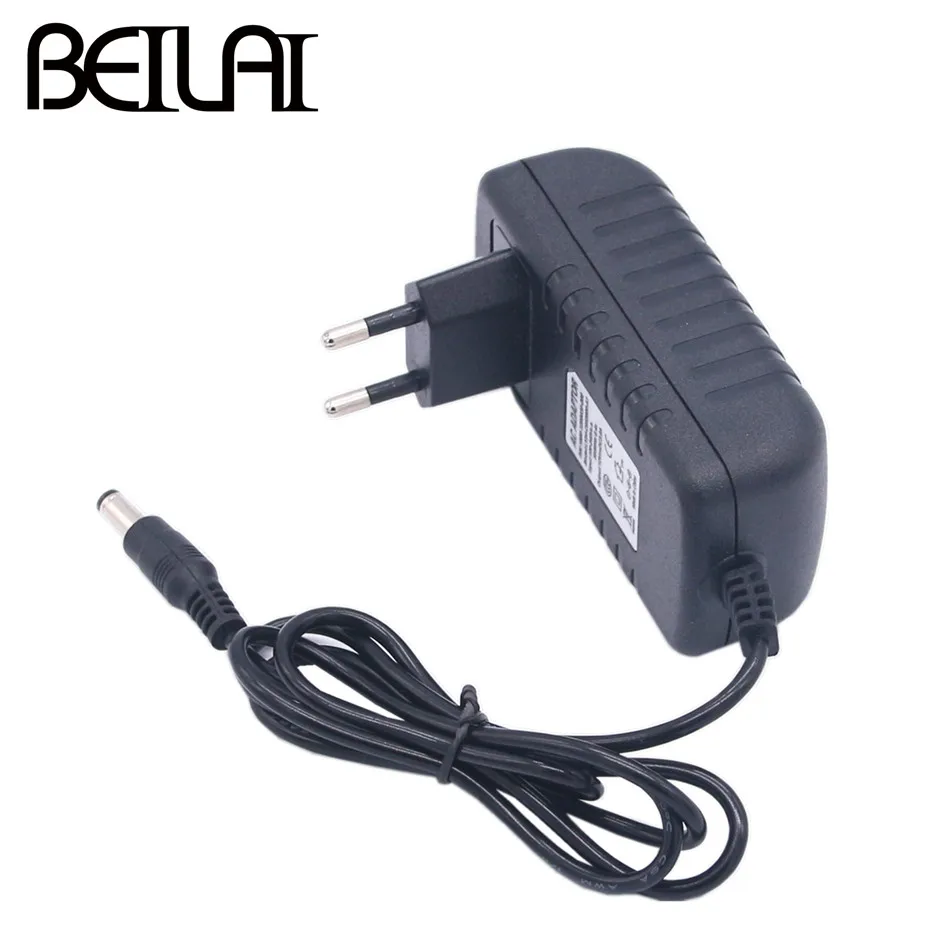 Bebola adaptador de alimentação 12v, adaptador de alimentação AC100-240V iluminação transformadores saída dc 12v 1a 2a 3a fonte de alimentação de comutação para tira do diodo emissor de luz