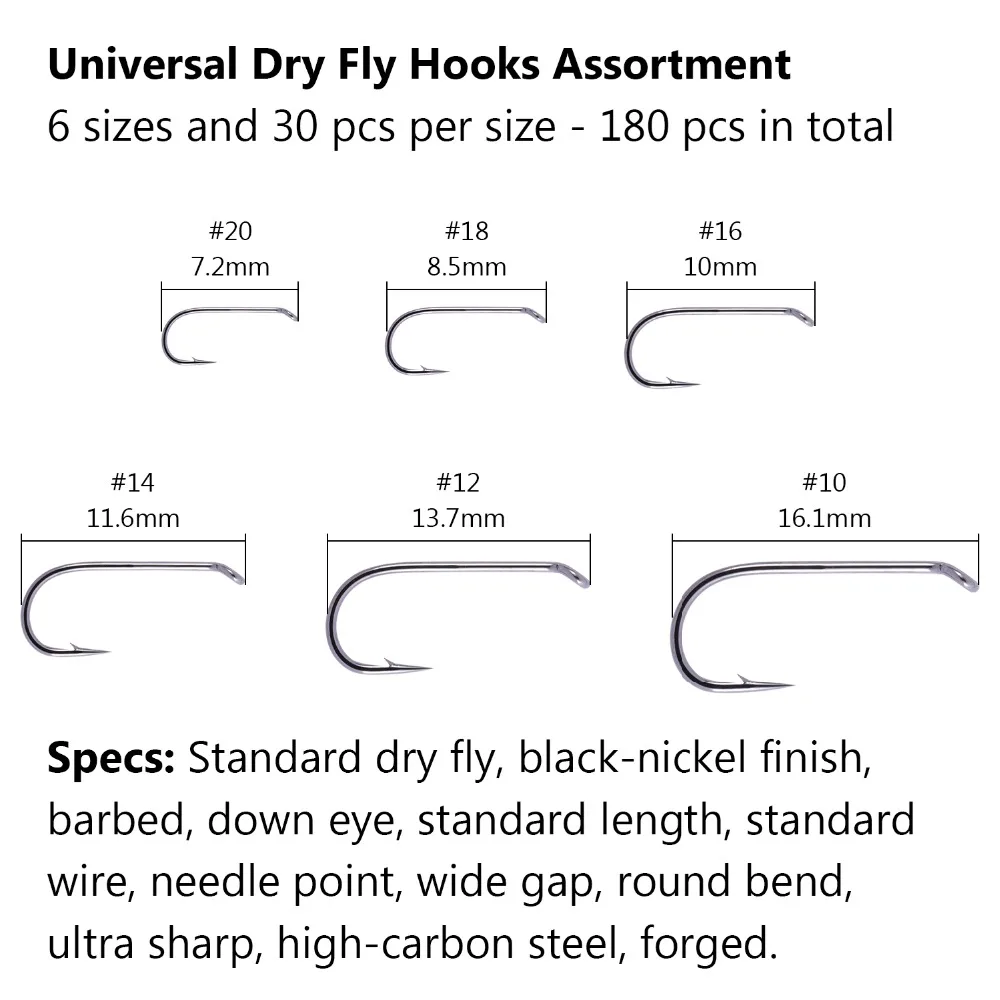 universal dry fly hook 2