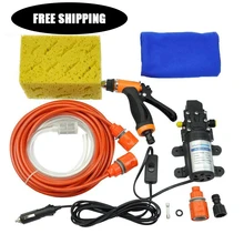 ; 12V Автомобильная моющая машинка, Напряжение мини бытовой Портативный Автомойка насос, автомобиль установлен устройство для мойки для автомобиля