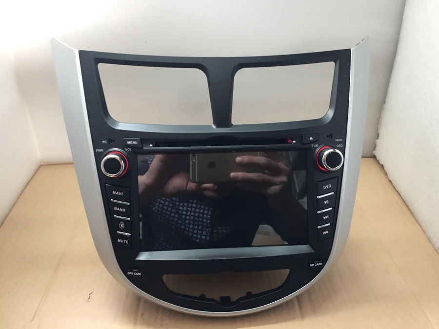 Clearance BYNCG Android 8.0 2din Car DVD GPS Player For HYUNDAI Solaris Verna Accent with gps navigation radio video car stereo multimedia 2