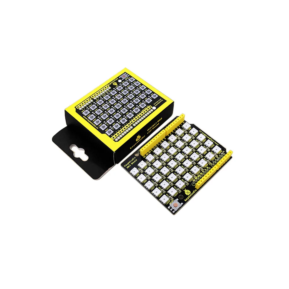 Новинка! Матричный экран Keyestudio 40 RGB LED WS2812 Pixel для Arduino UNO R3|Аксессуары