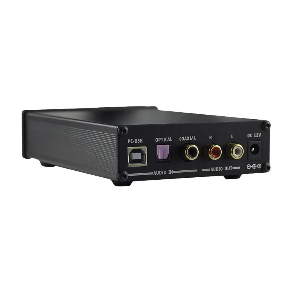 

AUDIO DAC Decoder Digital to Analog Converter with Headphone Amplifier Digital to Analog Converter