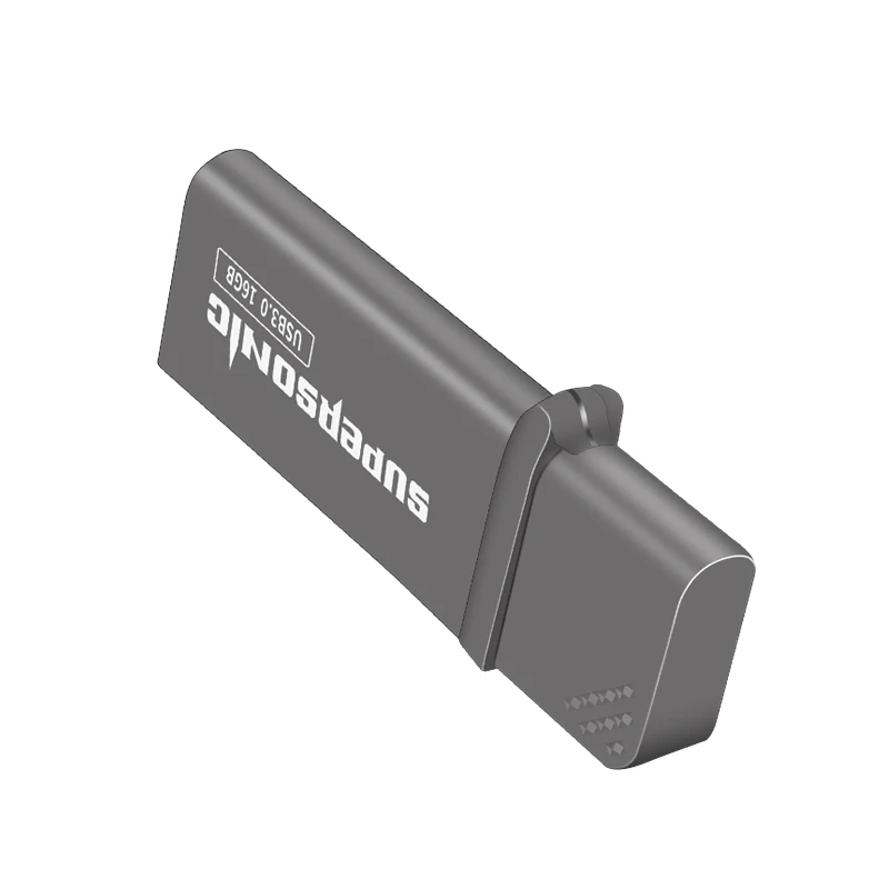 Supersonic K3 usb флеш-накопитель Высокоскоростной USB 3,0 флеш-накопитель 16 ГБ 32 ГБ 64 ГБ 128 ГБ флеш-накопитель металлическая флеш-карта памяти с металлическим колпачком