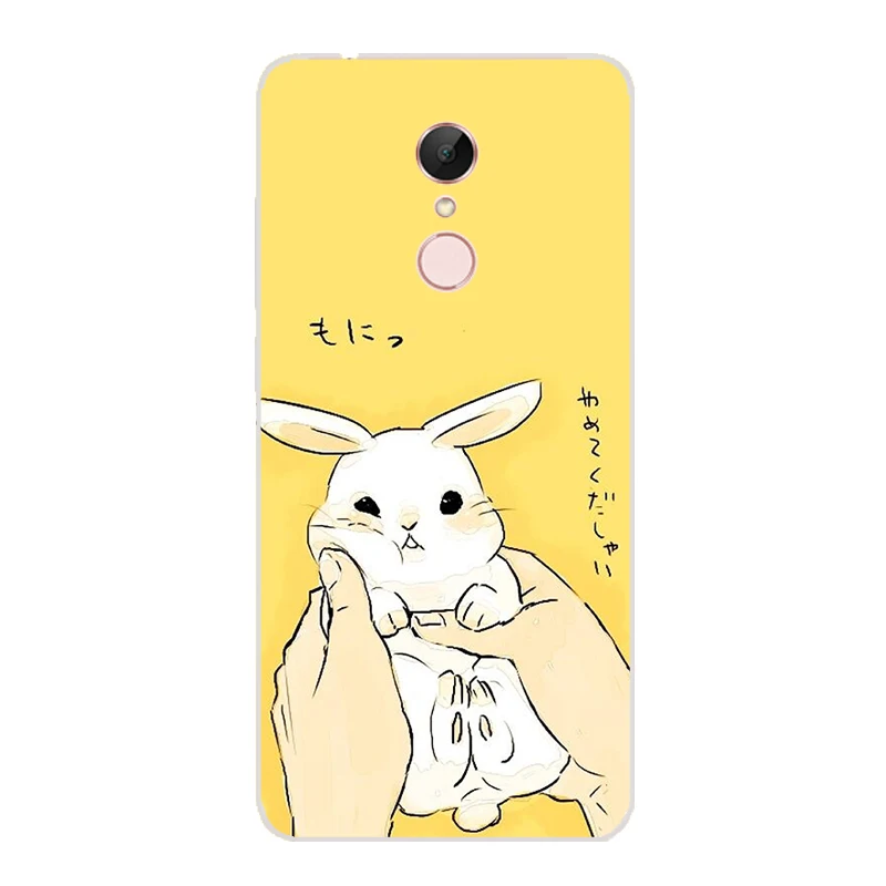 Xiaomi redmi 5 plus Case Cover TPU Case For Xiaomi redmi 5 plus Phone Cover Sweet Floral Cute Cat TPU Redmi 5 p Soft Case 100% 16