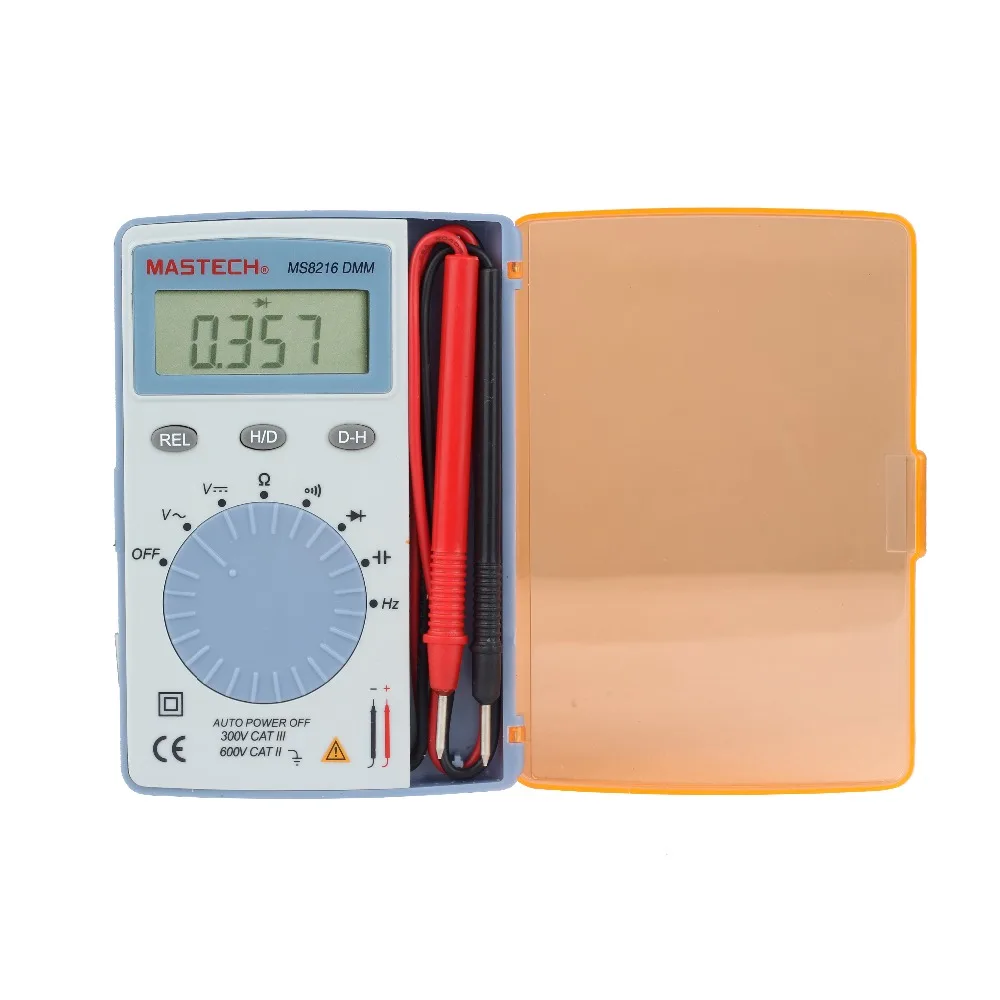 

Original Mastech MS8216 4000 Counts DMM Mini Auto Range Digital Multimeter