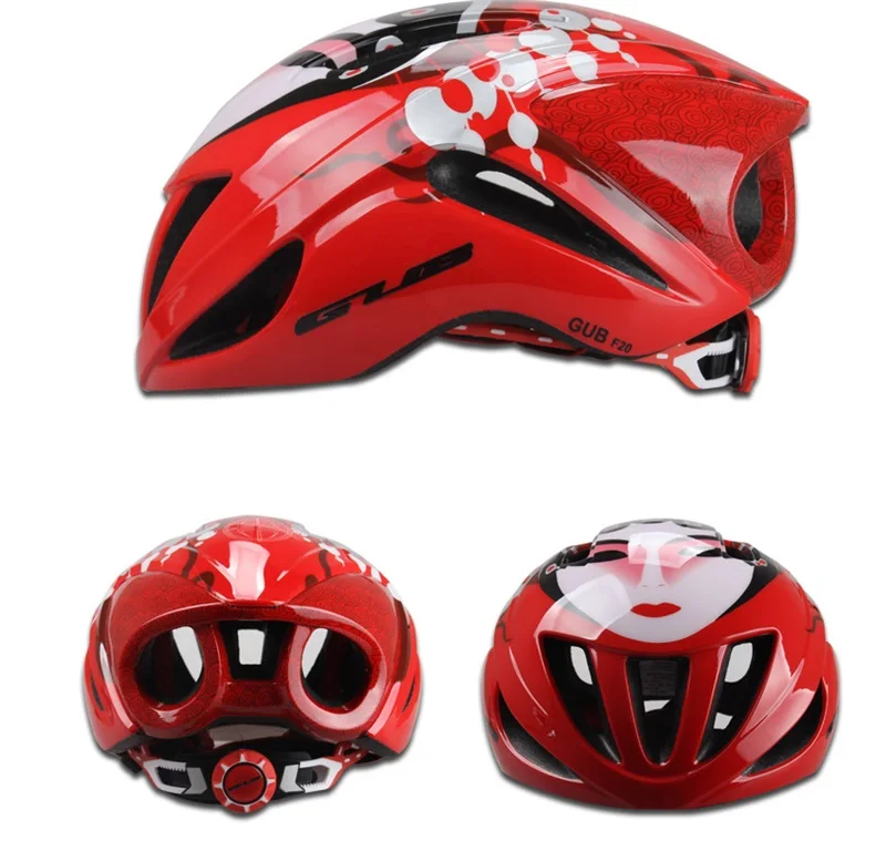 GUB Peking Opera Bicycle Helmet Integrally molded MTB Road Racing Helmet 12 Vent Personality
