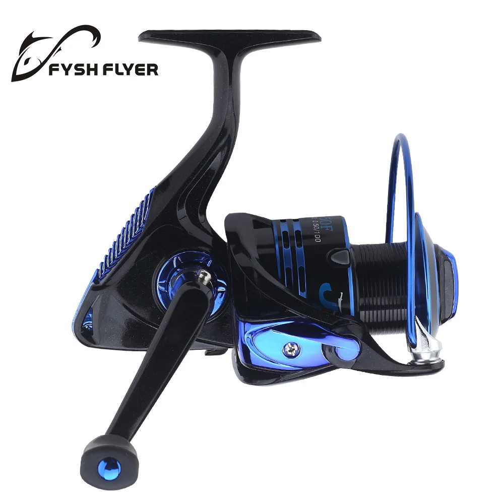 

Fishing Premium Spinning Reel; Stainless Steel 4+1 BB; Front Drag System, Metal Spool, Alloy Body/Handle; Non-slip Knob