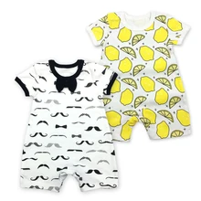 Brand New Style 2pcs/lot Newborn Baby Romper Summer Short Sleeve Cotton Infant Toddlers baby Jumpsuit Baby boy Clothes body suit Brand New Style 2pcs/lot Newborn Baby Romper Summer Short Sleeve Cotton Infant Toddlers baby Jumpsuit Baby boy Clothes body suit