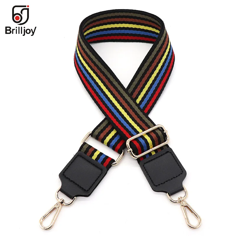 Bag Strap H Brilljoy широкие Наплечные ремни сумки ремень лента Тканый дизайн ремень для сумки регулируемый мессенджер лента Сумка ручка аксессуары - Цвет: Bag Strap H