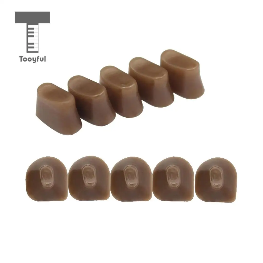 5 Pieces Flute Trill Key Bumper Cork Flute Woodwind Parts Accessories Small
