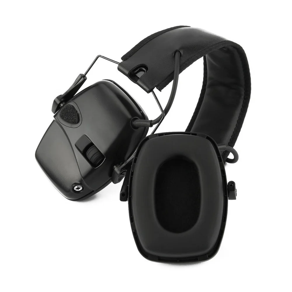 Электронные Наушники для стрельбы на открытом воздухе, спортивные анти-шум, звуковое усиление, тактические Защитные наушники для слуха
