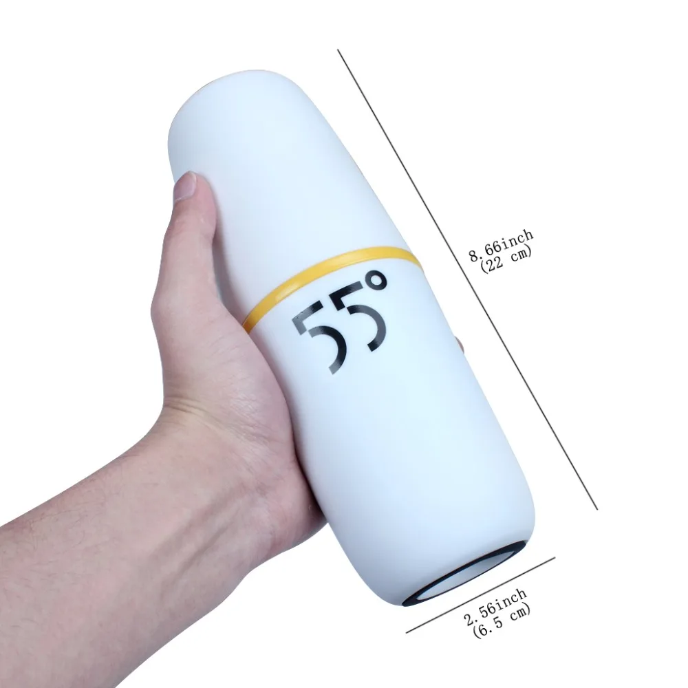 280ML Magic Temperature Variable Speed Transfer 55 Degree Vacuum Cup Morning Travel Coffee Mug Baby Milk Cup  (2)