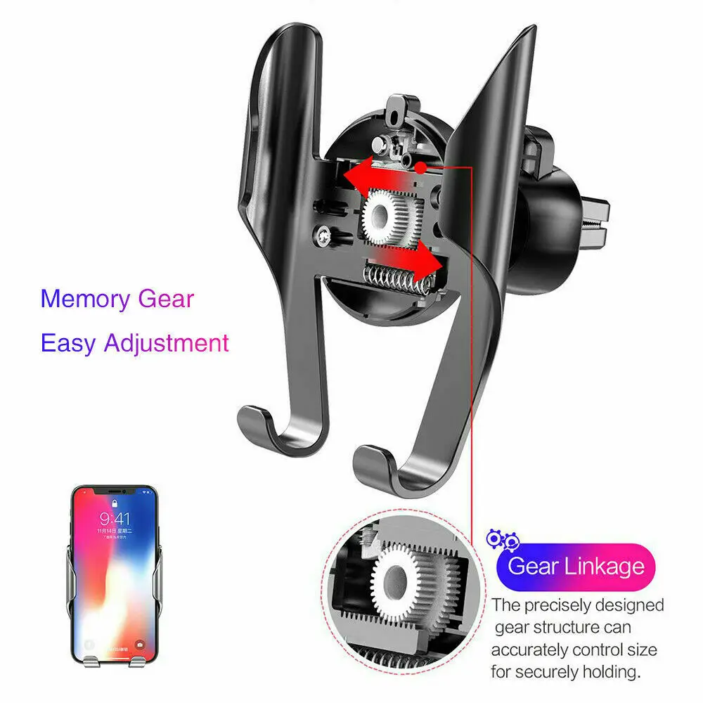 Schwerkraft Auto Air Vent Halterung Halter Ständer Cradle für iPhone Mobile Handy GPS