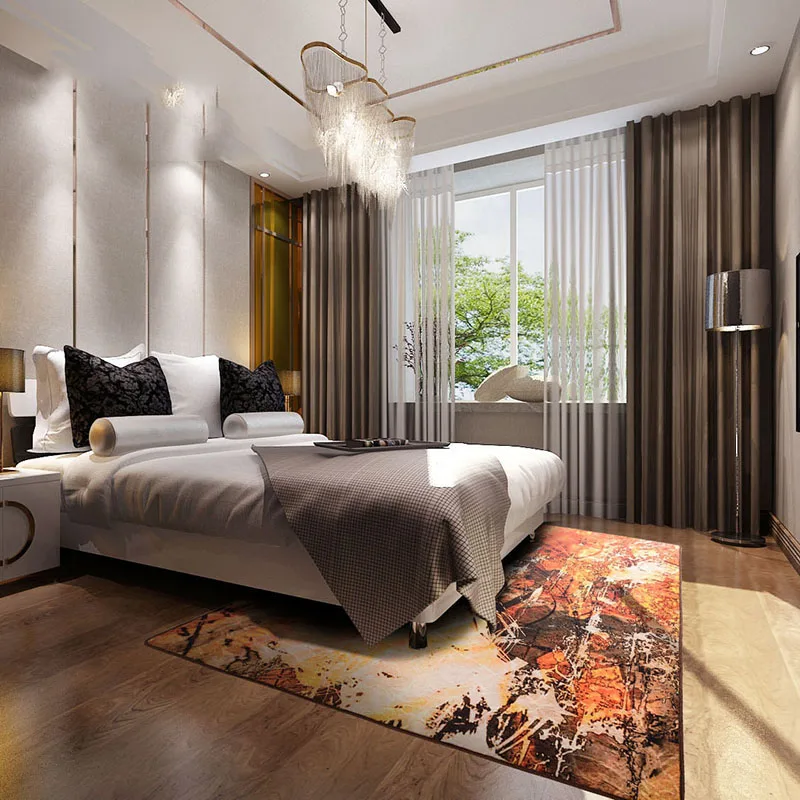 2018 European Pastoral Style Carpet Living Room Coffee Table Mat Modern Modern Bedside Hand Washable High-end Carpet 2018 European Pastoral Style Carpet Living Room Coffee Table Mat Modern Modern Bedside Hand Washable High-end Carpet
