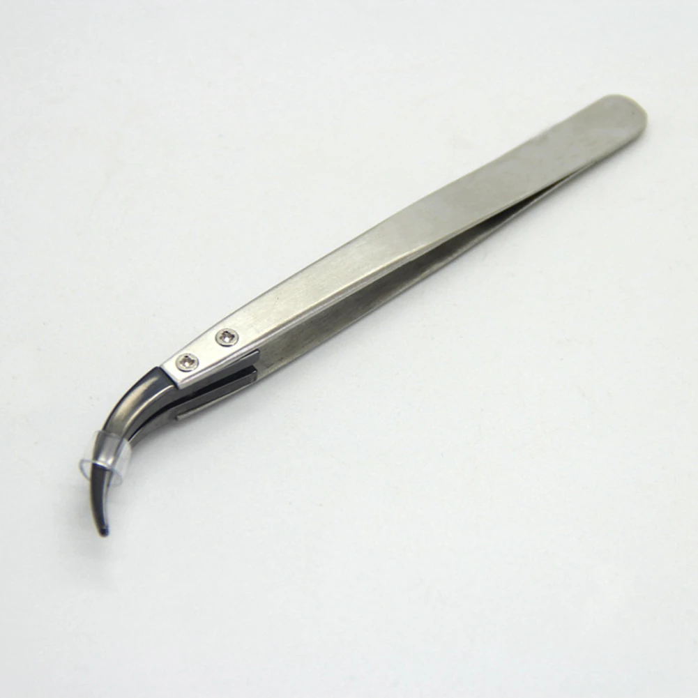 

Repair High Temperature Resistance Anti-Corrosion Curved Hand Tool For Craft Solid Ceramic Tweezers Durable Multifunctional