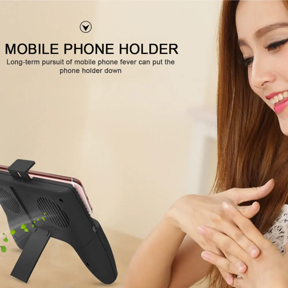 LEEGOAL NH08 Cell Phone Radiator Handle Universal Mobile Phone ABS Cooler Game Controller Pad Clamp Clip Mount Support Charging LEEGOAL NH08 Cell Phone Radiator Handle Universal Mobile Phone ABS Cooler Game Controller Pad Clamp Clip Mount Support Charging