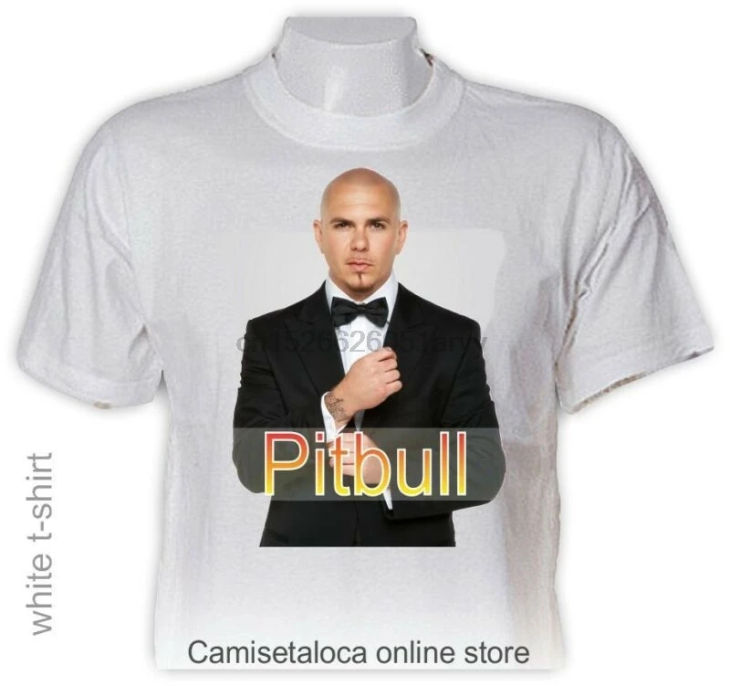 Футболка PITBULL MUSICO ARTISTA в стиле хип-хоп латиноамериканская-поп-картина | Мужская