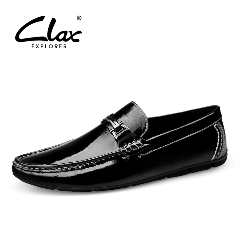 de barco para hombre CLAX Slip on 2019 mocasines casuales de verano mocasines de diseñador cuero genuino masculino transpirable suave| Zapatos náuticos| - AliExpress