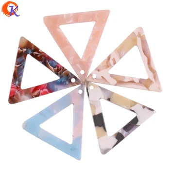 

Choose Colors 23x24MM 30Pcs/Lot Jewelry Accessories/Triangl Shape/Acetic Acid Material/Hand Made/Jewelry Parts/Earring Findings