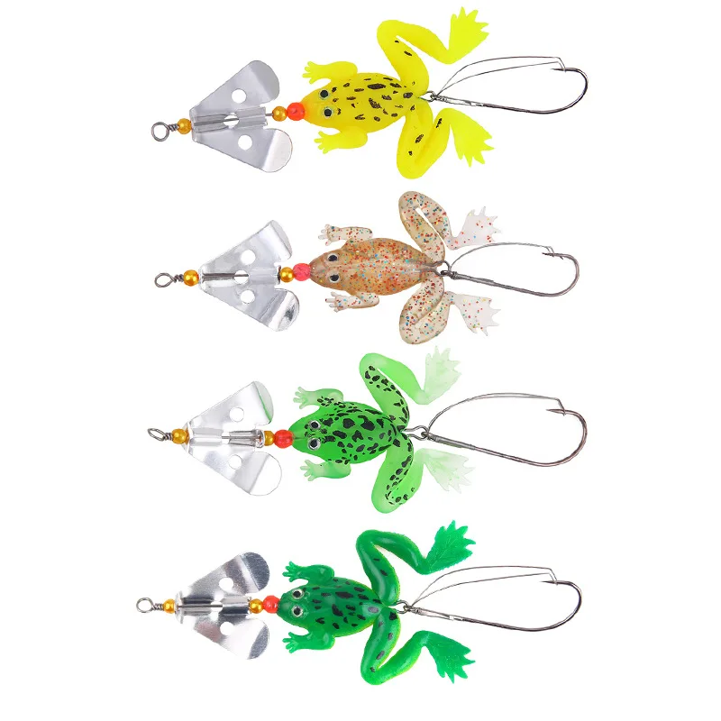 Fishing Lure Set 38 Piece Set fatty Minnow Lure Set Artificial Bionic Bait Hard Bait Fishing Bait Soft Lure Thunder frog jooyoo