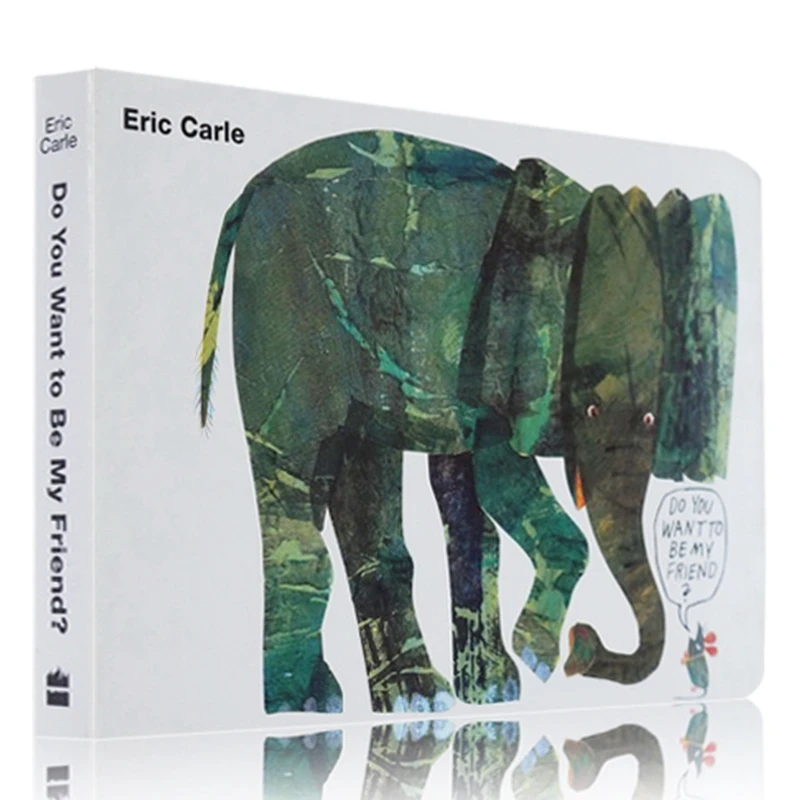 

Do You Want To Be My Friend Eric Carle Children Learning English Board Books Picture Story Book Baby Toys for Educational Toys