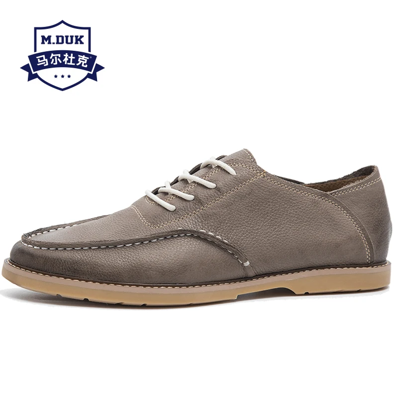 

Spring summer real leather casual shoes men Retro British retro men's Leisure shoes Korean all-match cowhide breathable sneaker