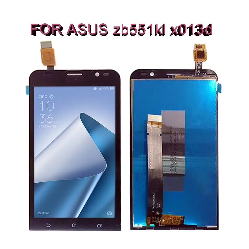 SZHAIYU для Asus Zenfone ZS550KL Z01FD ЖК дисплей + кодирующий преобразователь сенсорного экрана