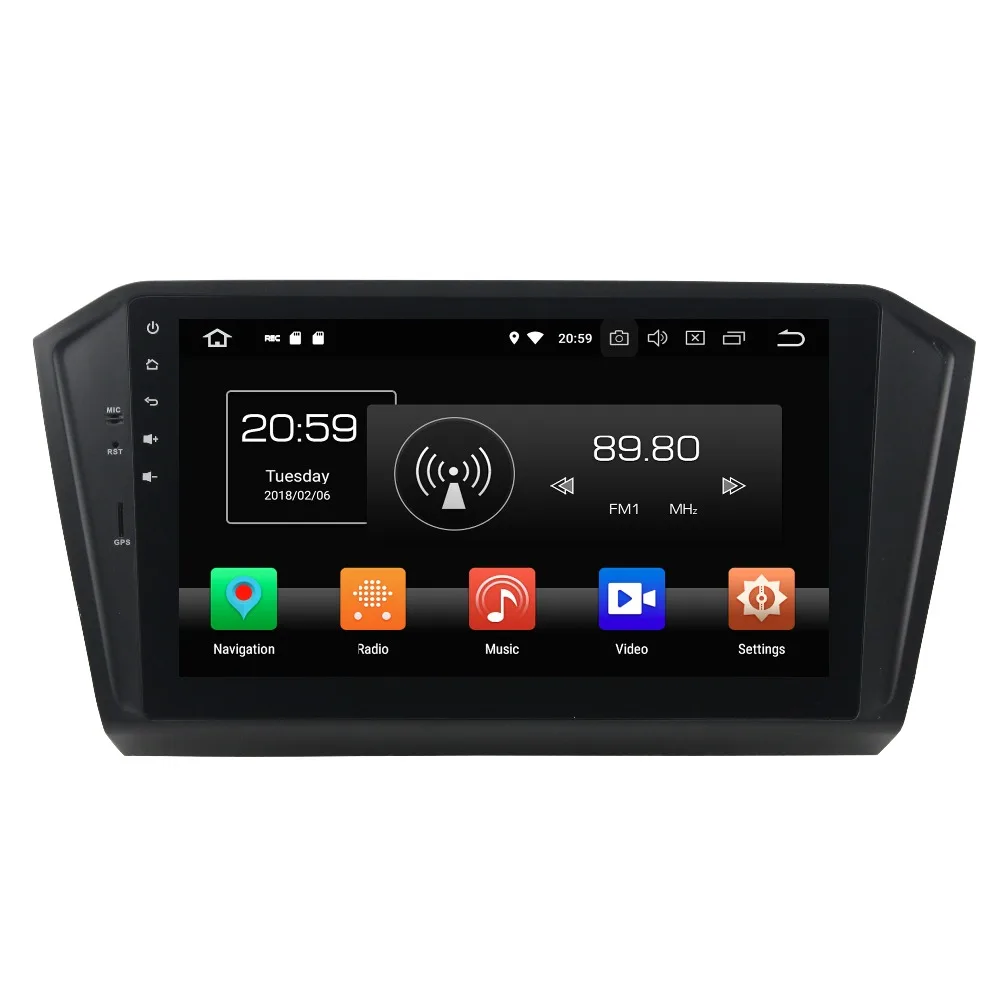 Android 8 0 octa core 4GB RAM car dvd player for vw PASSAT 2015 2016 ips