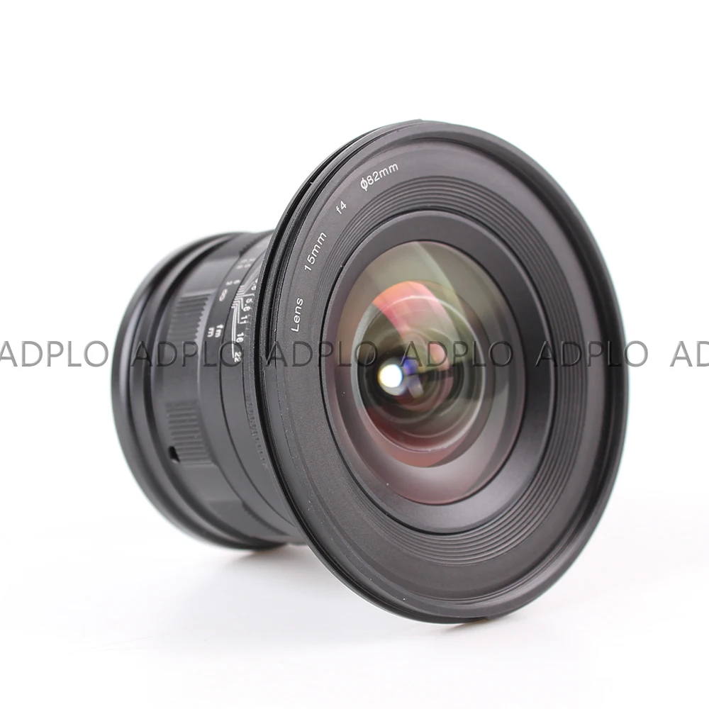 Adplo 15mm f/4 подходит для цифровой зеркальной камеры Nikon Canon Pentax Digital SLR камеры f/4,0 F4 ультра Широкий формат объектива+ подарок D7200, D7100, D5600, D5500